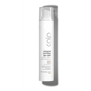 Színezett arckrém 30+ SPF fizikai fényvédő, vitaminokkal - Beige