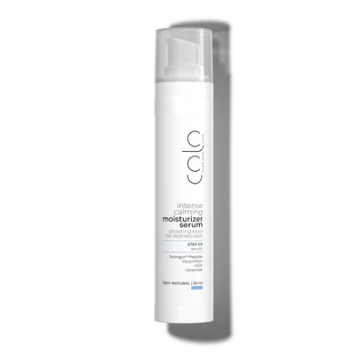 Intense Calming Moisturizer Serum, rosaceás, reaktív, vörösödő bőrre